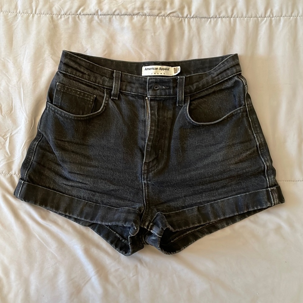 American Apparel Denim Shorts